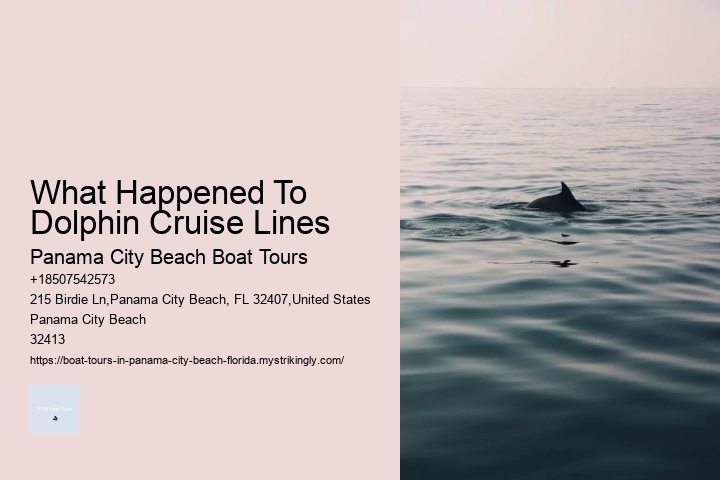 What Happened To Dolphin Cruise Lines Panama City Beach Boat Tours What Happened To Dolphin Cruise Lines