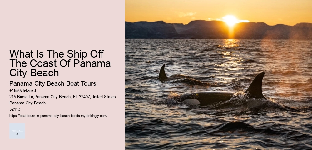 What Is The Ship Off The Coast Of Panama City Beach Panama City Beach Boat Tours What Is The Ship Off The Coast Of Panama City Beach